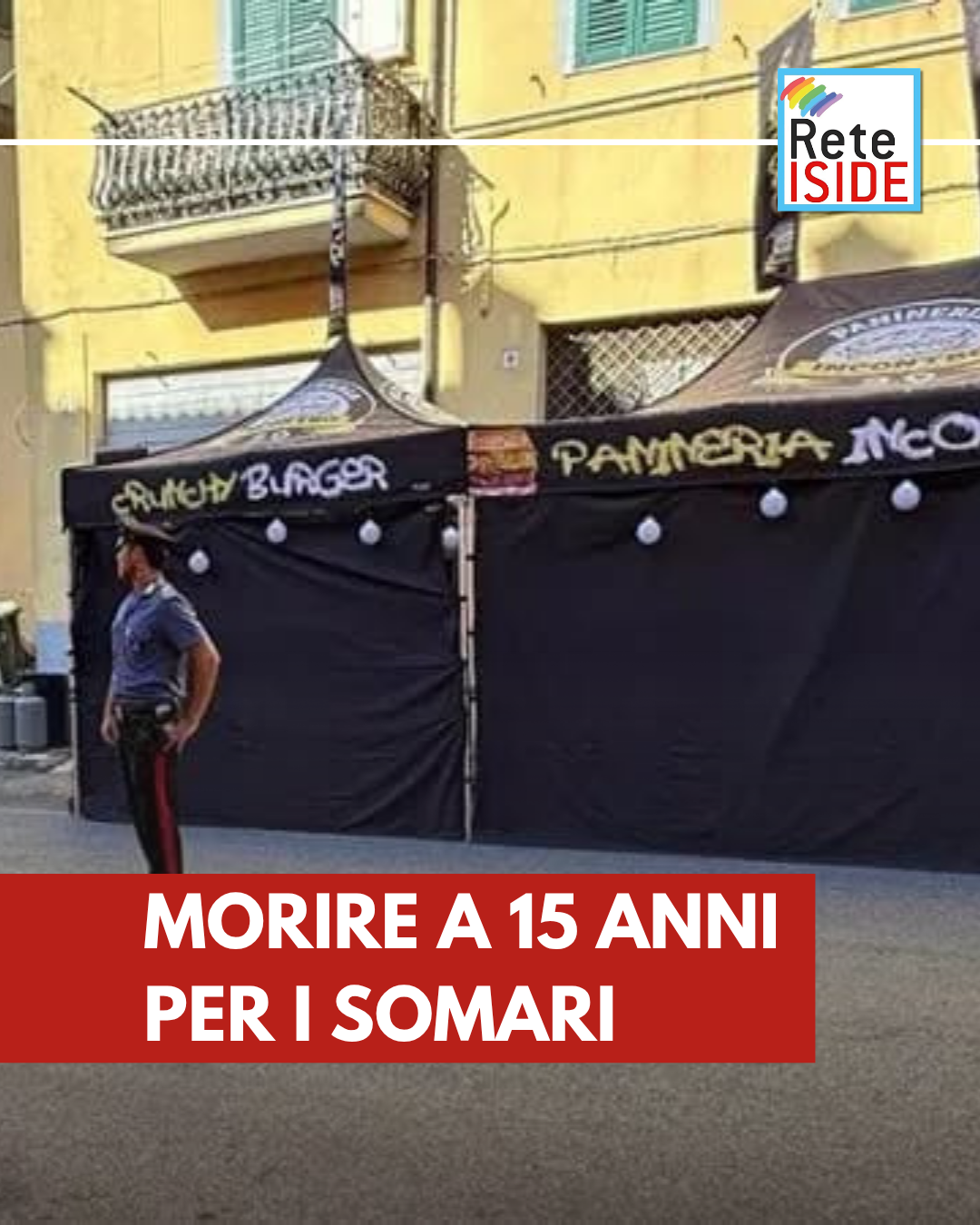 Gabriele Tullio: Morire a 15 anni per i somari